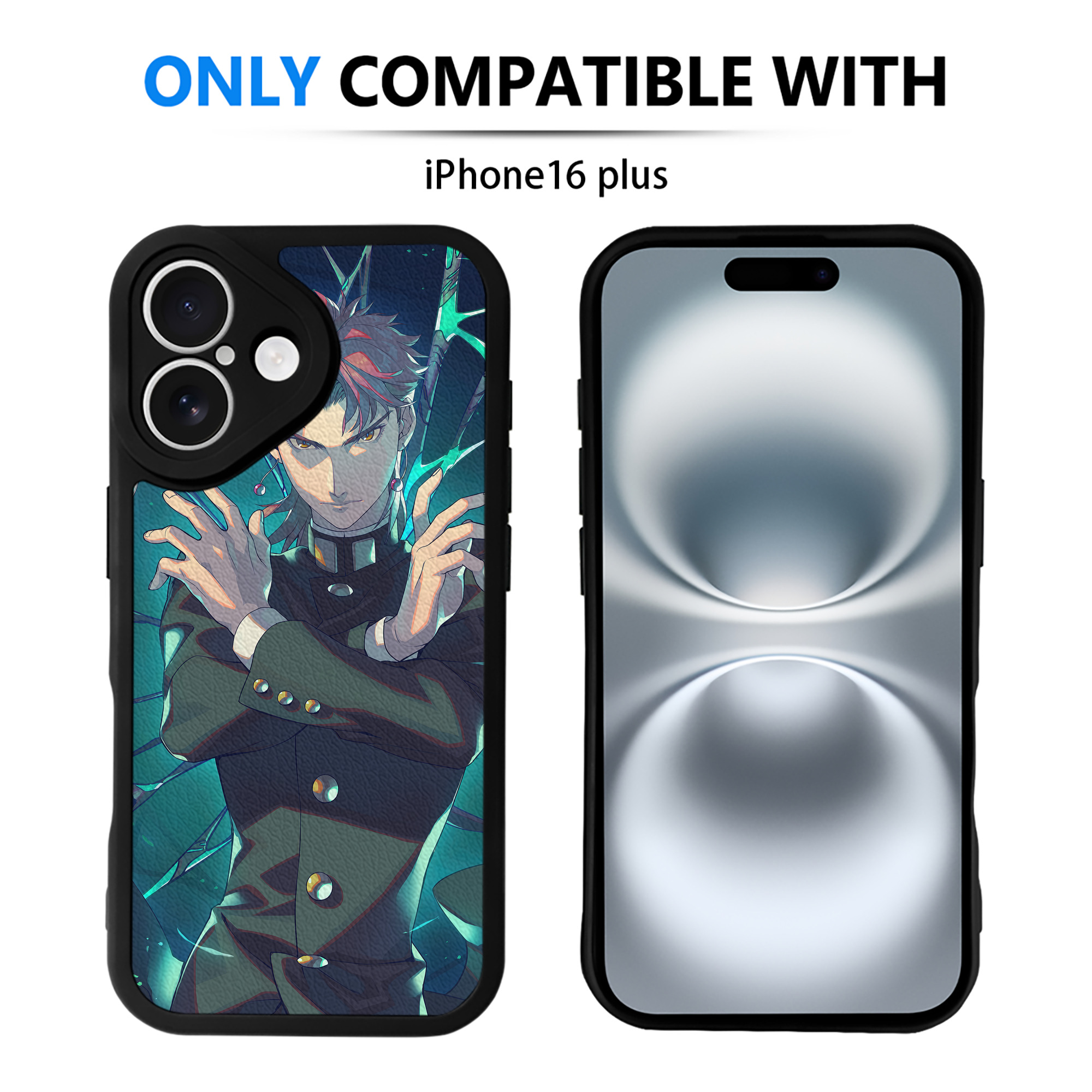 （画像用） ジョジョの奇妙な冒険 JoJo's Bizarre Adventure 【iPhone 16シリーズ対応】シリコンスマホケース（レザー調） 材質：シリコン